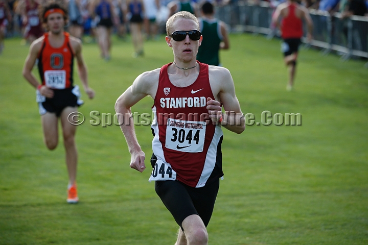 2014StanfordCollMen-35.JPG - College race at the 2014 Stanford Cross Country Invitational, September 27, Stanford Golf Course, Stanford, California.